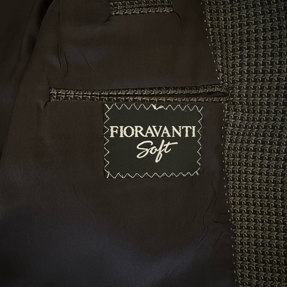 WILLIAM FIORAVANTI Men's 3 Button Wool Bespoke Blazer Sport Coat Size 39 Short - Picture 8 of 16